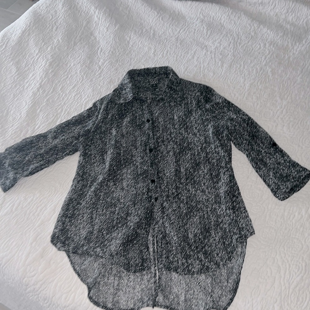 Clara sun woo 3/4 sleeve blouse